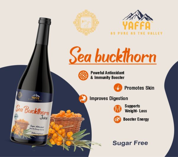 Yaffa Sea Buckthorn Cold Pressed Juice