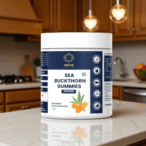Sea Buckthorn Gummies – Immunity, Skin & Heart Health Support