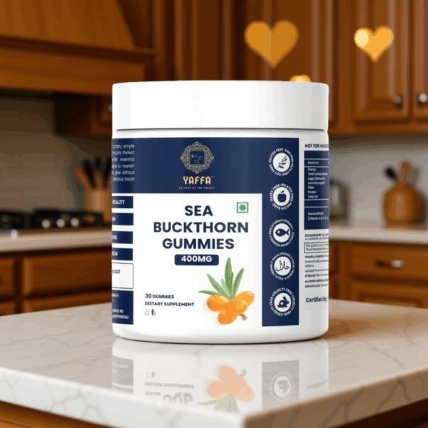 Sea Buckthorn Gummies – Immunity, Skin & Heart Health Support