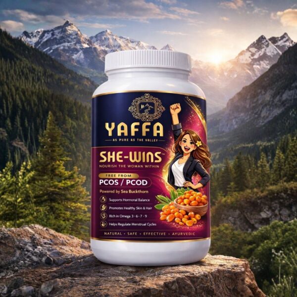 YAFFA SHE-WINS™ – Ayurvedic Women’s Wellness Formula for PCOS/PCOD