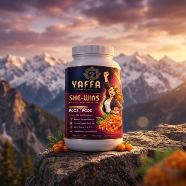 YAFFA SHE-WINS™ – Ayurvedic Women’s Wellness Formula for PCOS/PCOD